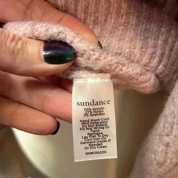 Sundance Scoop Neck Knit Sweater Size Small - Picture 8 of 9